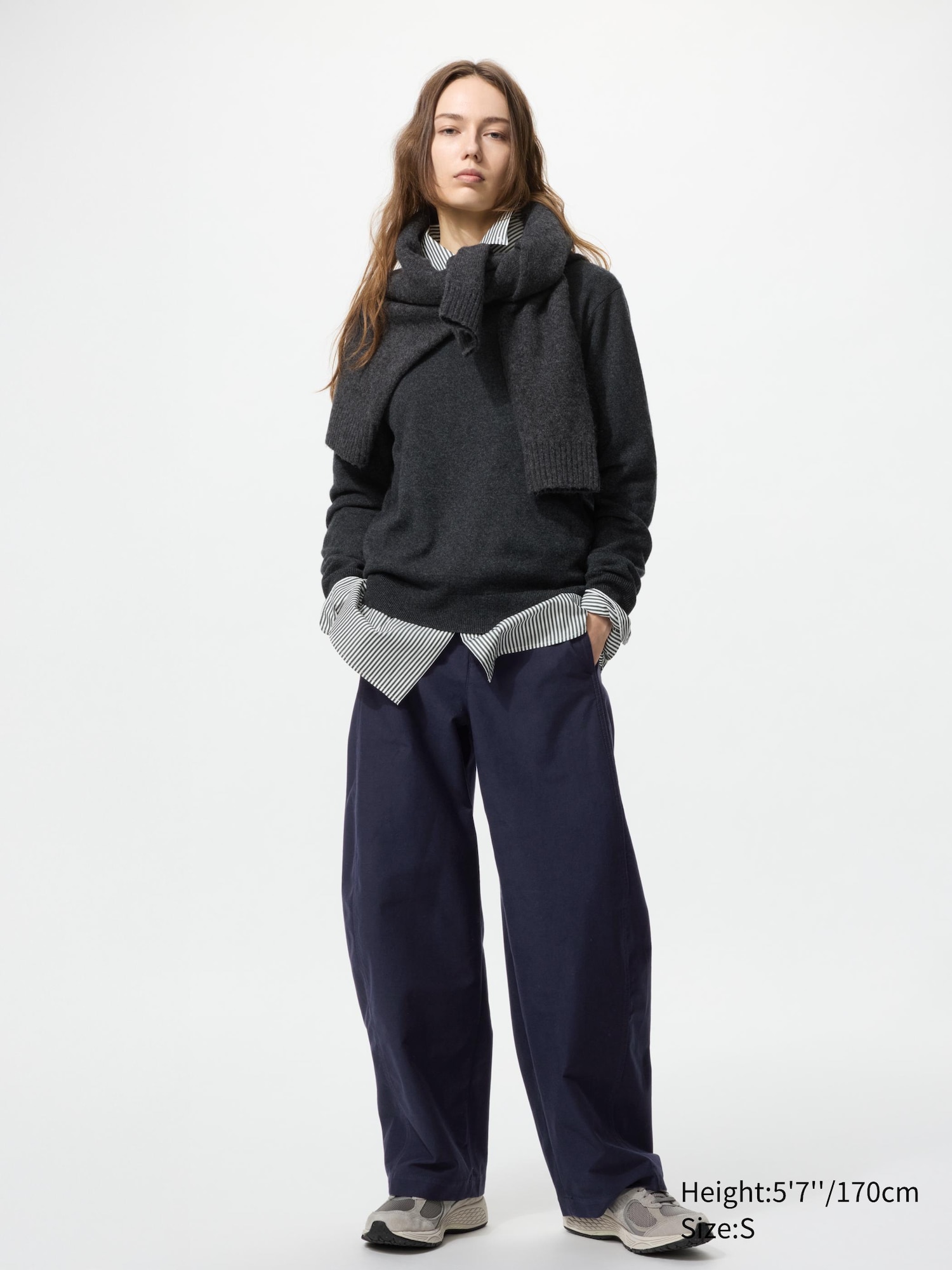 Unisex Jersey Barrel Leg Pants | UNIQLO AU