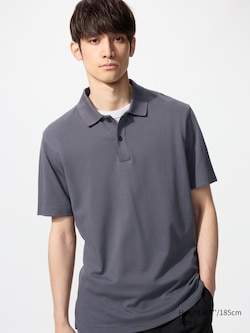 AIRism Cotton Pique Polo Shirt