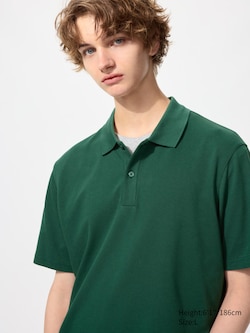 AIRism Cotton Pique Polo Shirt