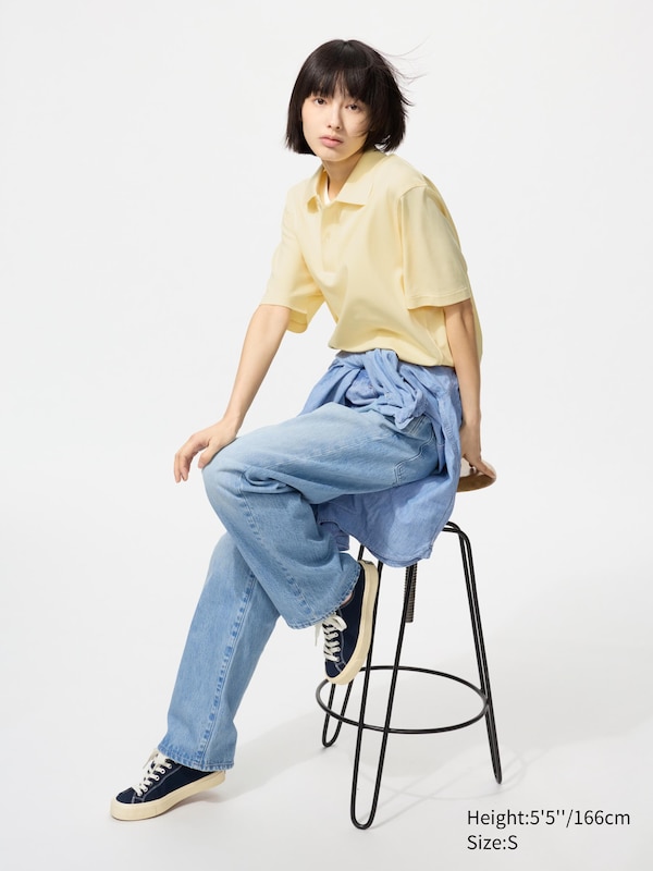 AIRism Cotton Pique Polo Shirt