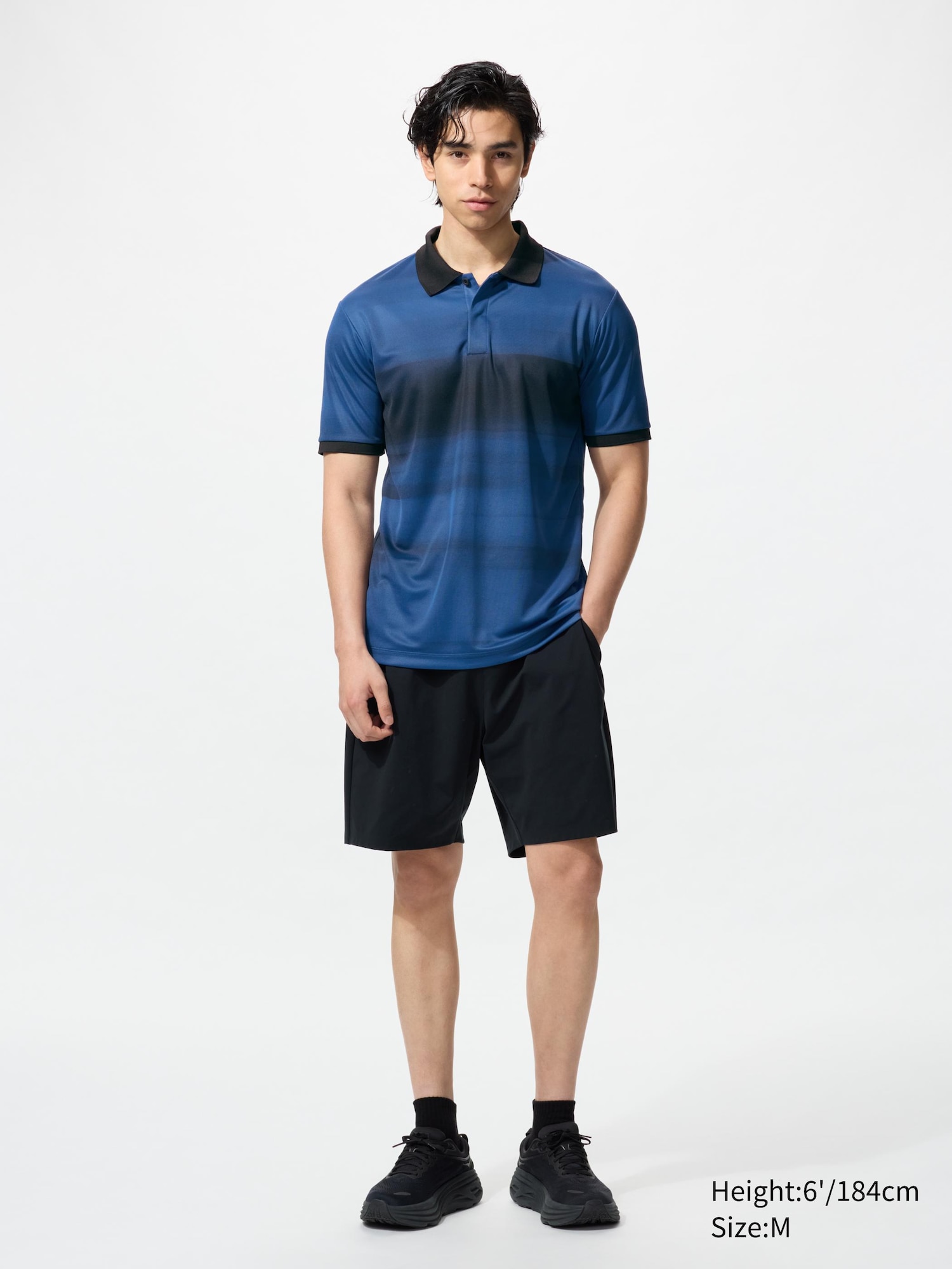 Men's DRY-EX Polo Shirt | Kei Nishikori | UNIQLO AU