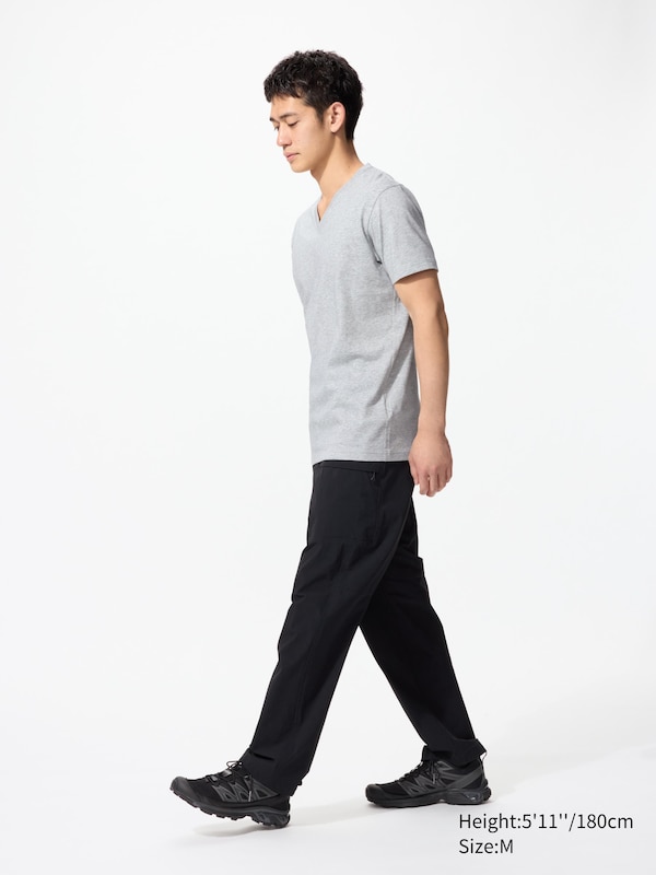Dry color V neck T-shirt
