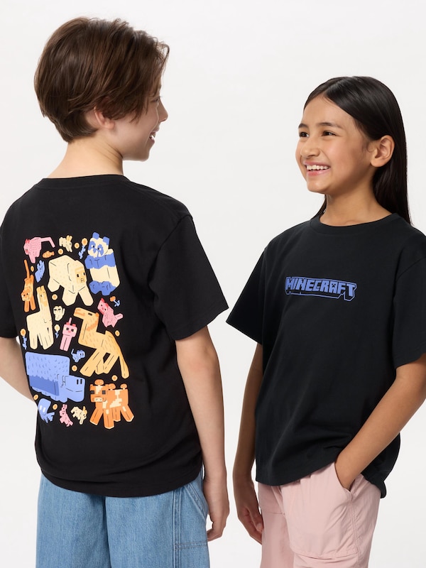 KIDS Minecraft UT Graphic T-Shirt
