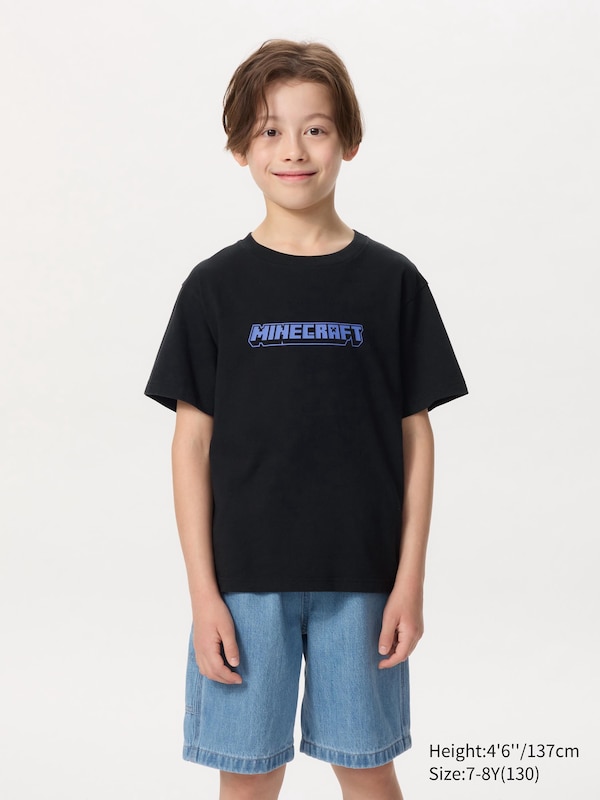 KIDS Minecraft UT Graphic T-Shirt
