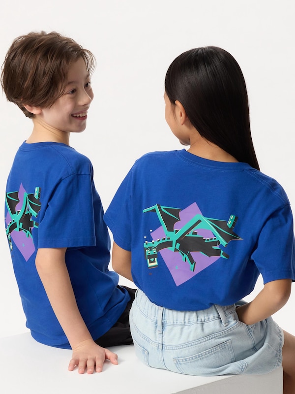 KIDS Minecraft UT Graphic T-Shirt