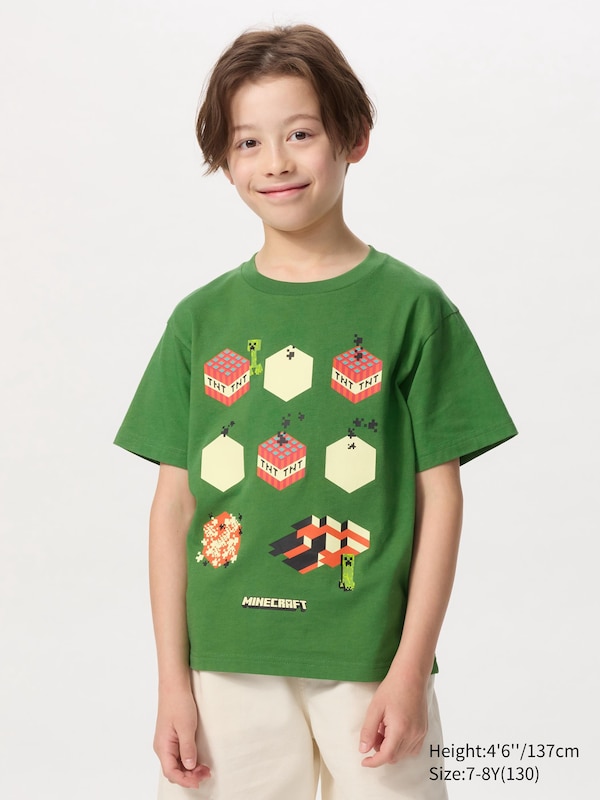 KIDS Minecraft UT Graphic T-Shirt