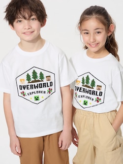 KIDS Minecraft UT Graphic T-Shirt