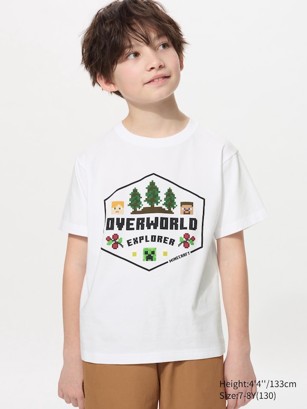 KIDS Minecraft UT Graphic T-Shirt