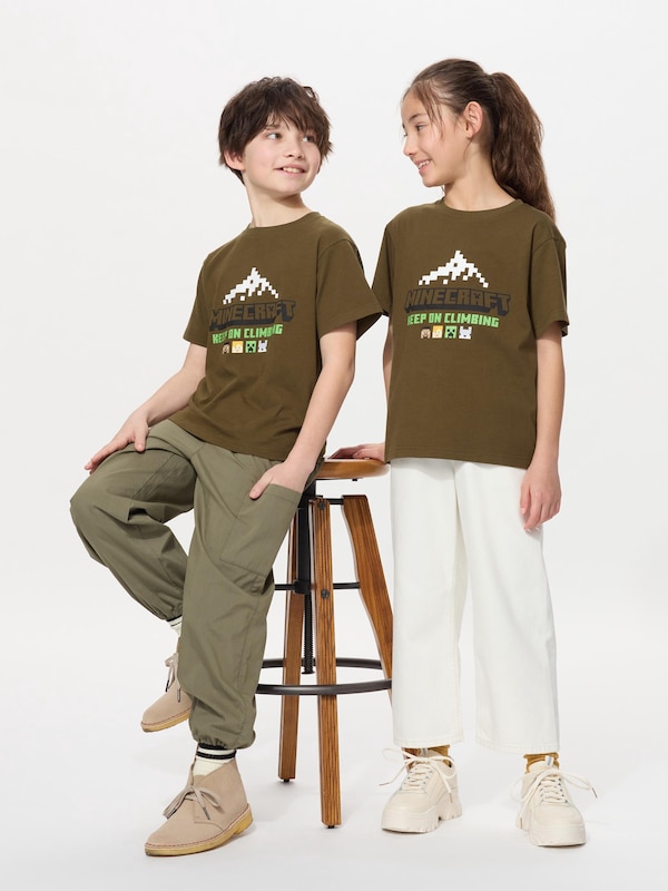 KIDS Minecraft UT Graphic T-Shirt