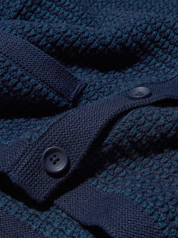 Knitted Short Striped Jacket