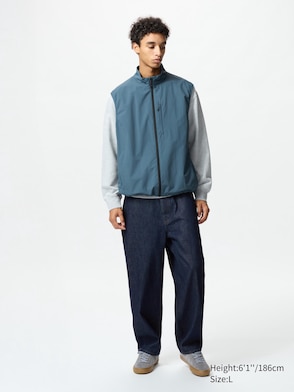 Uniqlo U Pleated Denim Pants