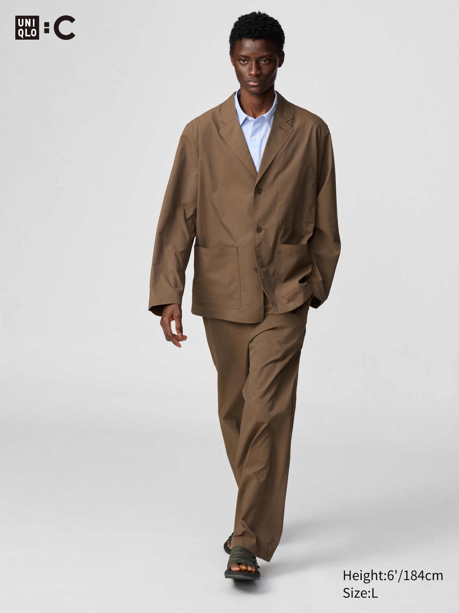 Men's UNIQLO : C Easy Work Pants | UNIQLO AU