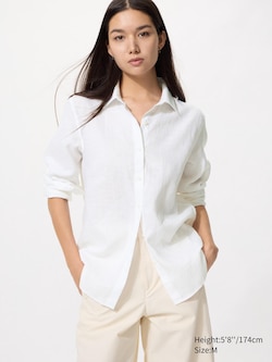 100% European Premium Linen Long Sleeve Shirt