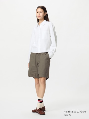 เสื้อเชิ้ต ผ้าออกฟอร์ด ทรง Boxy