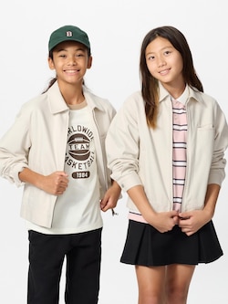 KIDS Zip Up Short Jacket