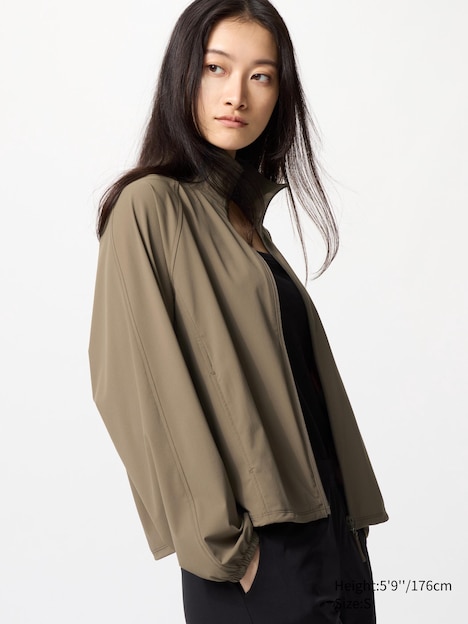 Ultra Stretch Active Blouson Stand Blouson
