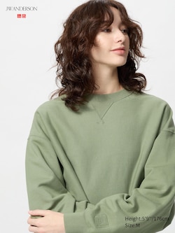 JW ANDERSON Boxy Crew Neck Sweatshirt