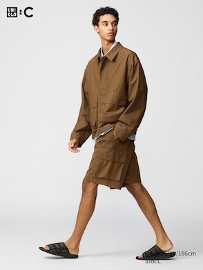 WIDE FIT HALF PANTS