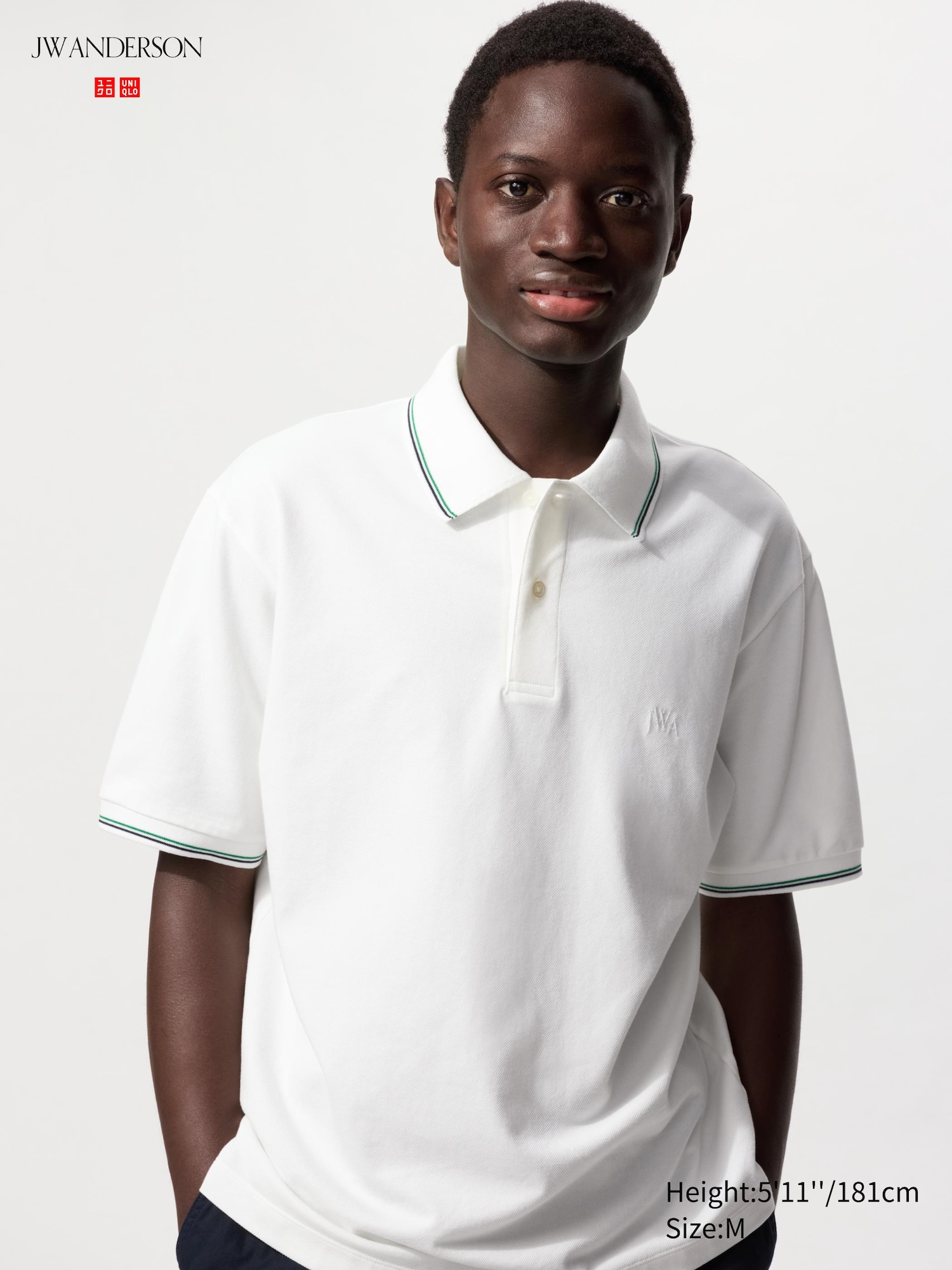 JW ANDERSON Dry Pique Polo Shirt