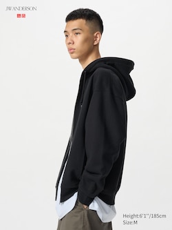 JW ANDERSON Sweat Oversized Full-Zip Hoodie