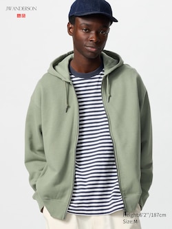 JW Anderson Sweat Oversized Full-Zip Hoodie