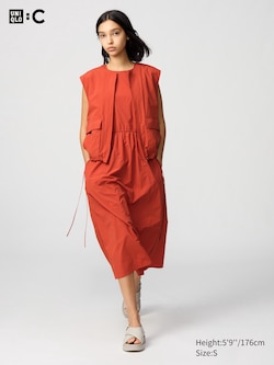 UNIQLO : C Gathered Dress Sleeveless