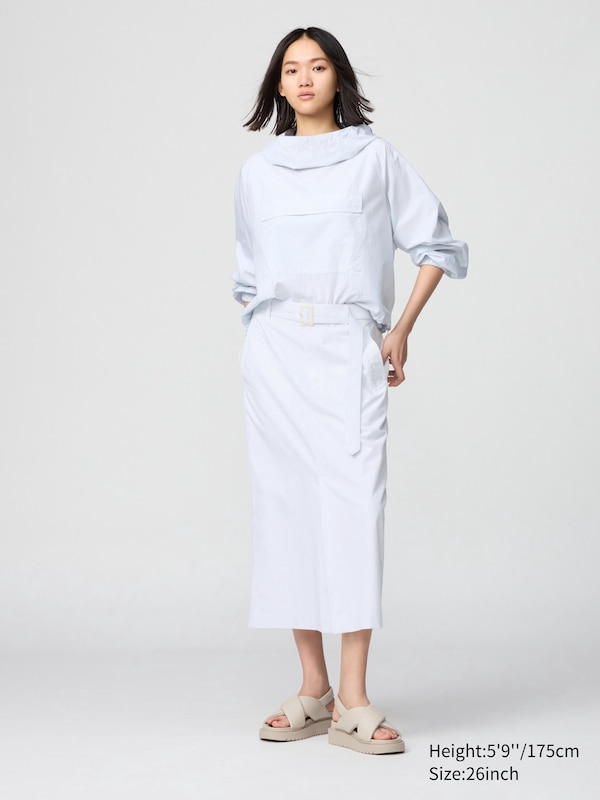 UNIQLO : C Belted Narrow Skirt
