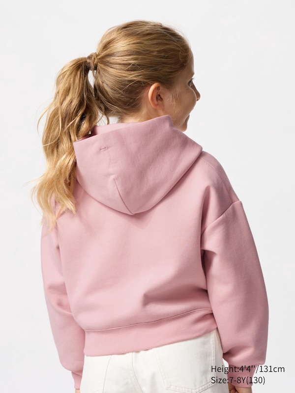 GIRLS Dry Sweat Cropped Hoodie