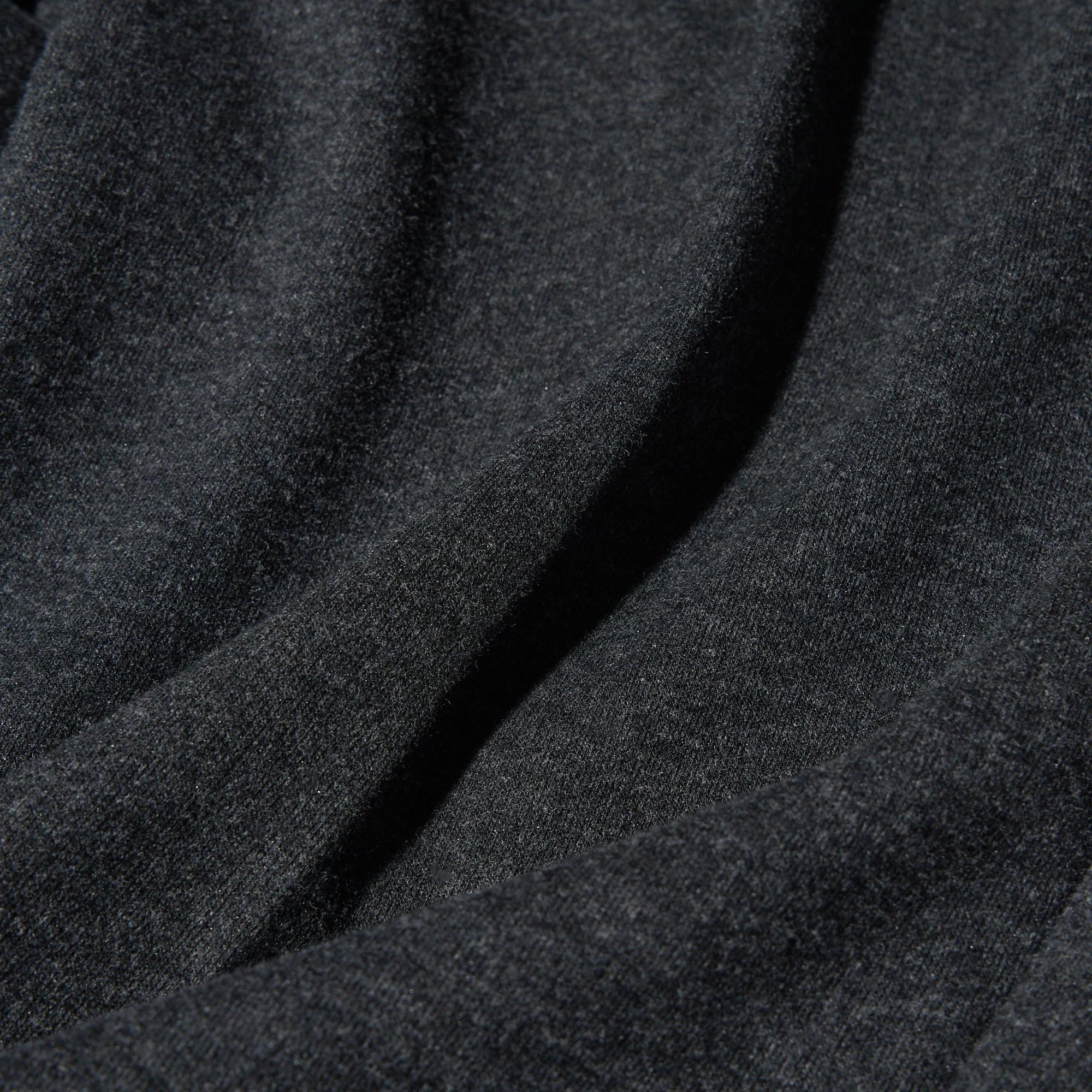 Pleated Wide Pants Brushed Jersey