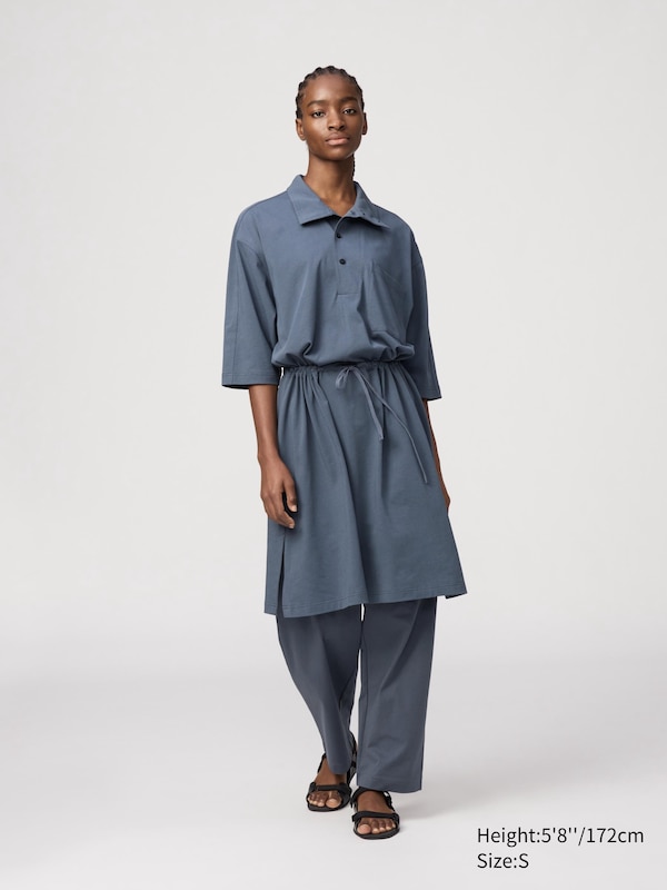 Uniqlo U Jersey Dress Half Sleeve