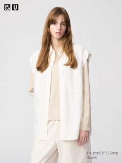 Uniqlo U Long Sleeveless Shirt