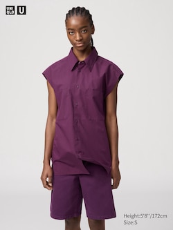 Uniqlo U Long Shirt Sleeveless