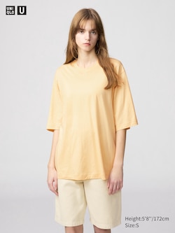 Uniqlo U SUPIMA Cotton Oversized T-Shirt