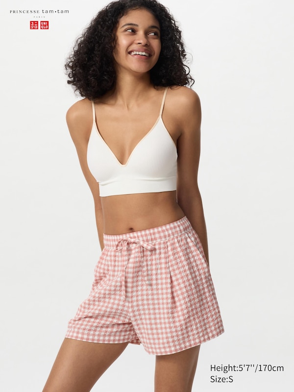 Seersucker Easy Shorts | Gingham