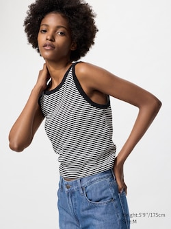 Ribbed Cropped BRA TOP