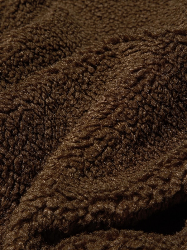 Outer Fleece Ribbed Full-Zip Jacket