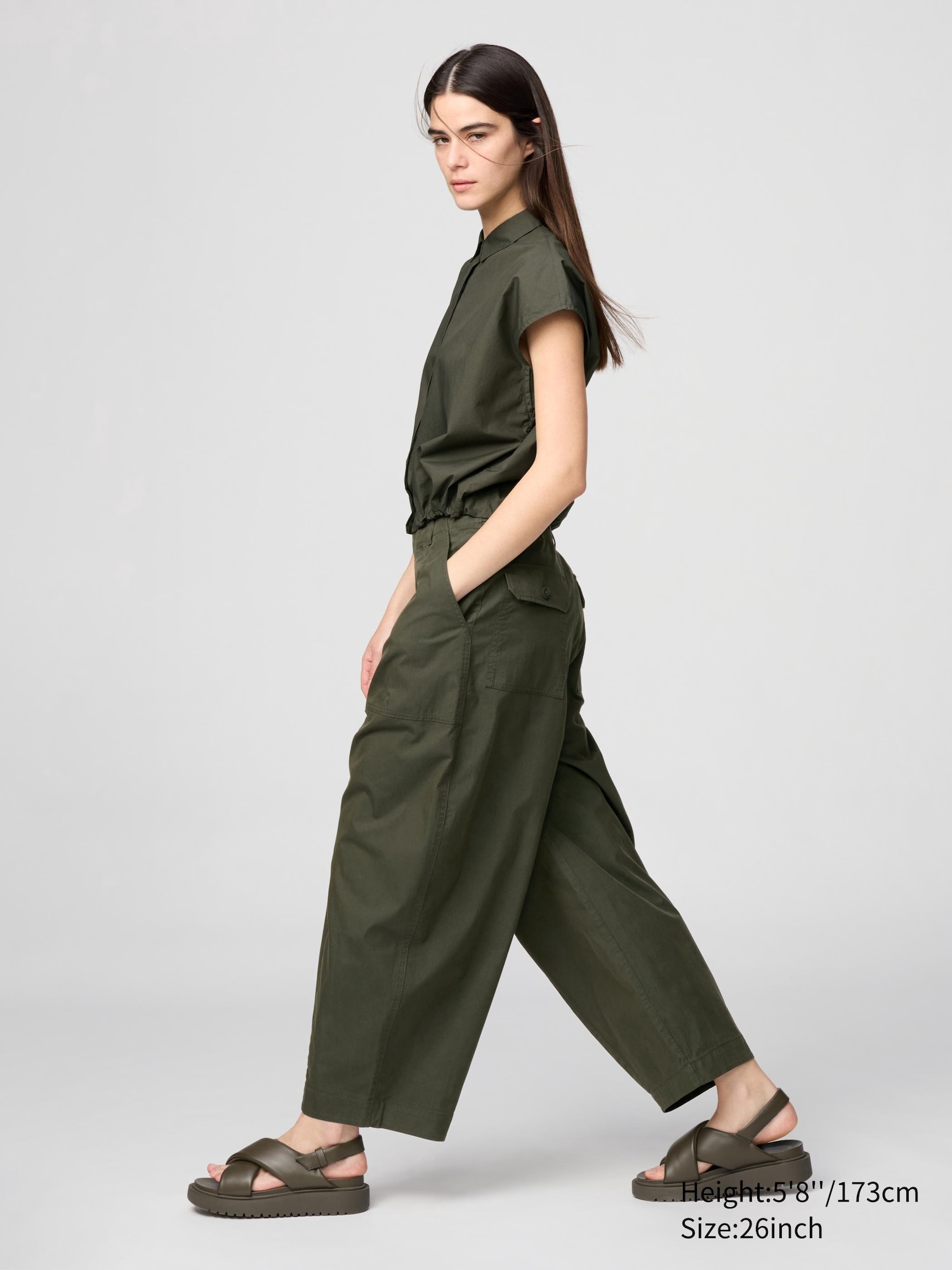 Women's UNIQLO : C Wide Balloon Pants | UNIQLO AU