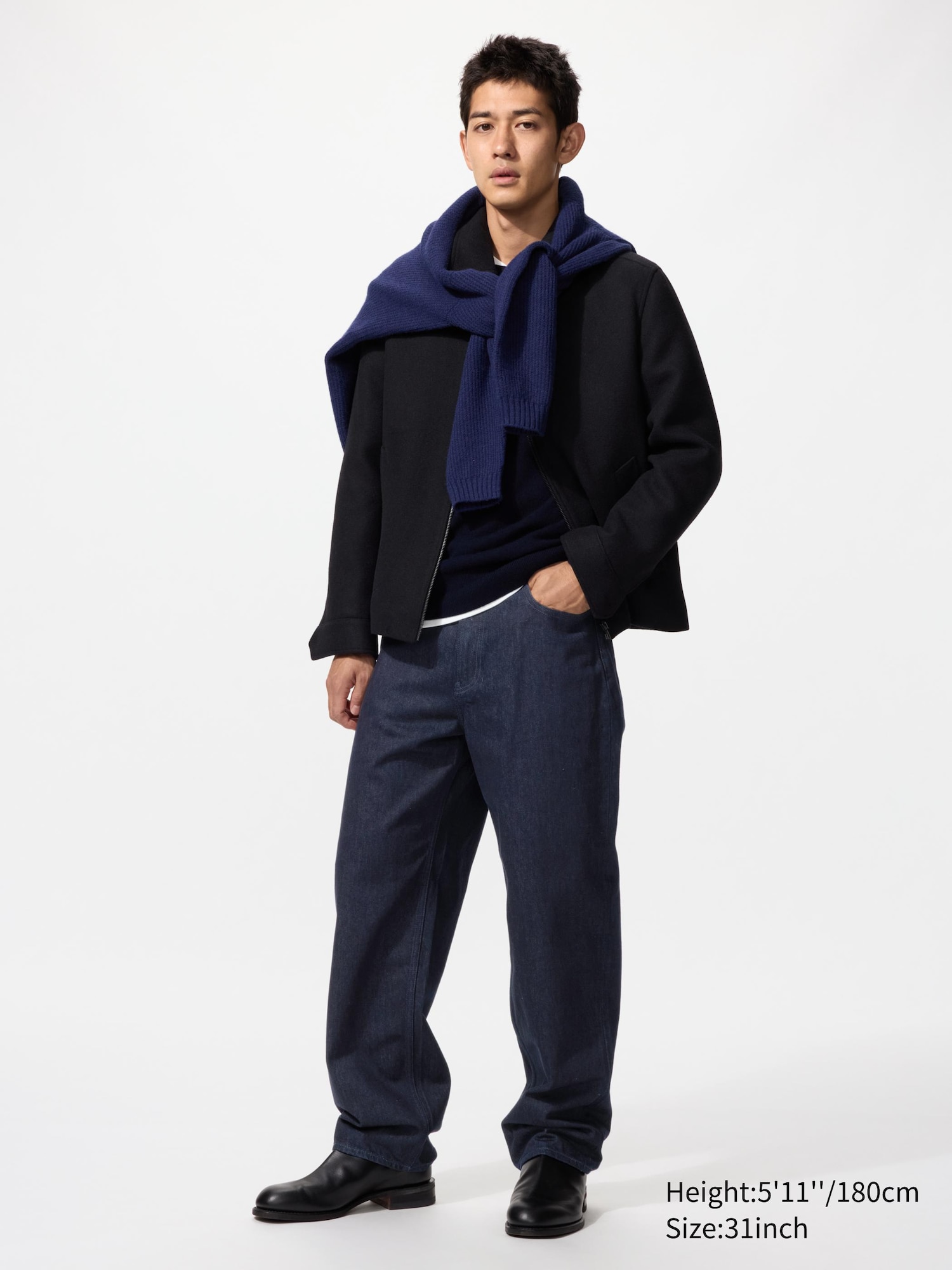 Wide Straight Jeans