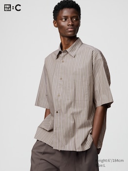 Washable Knitted Polo Sweater Short Sleeve