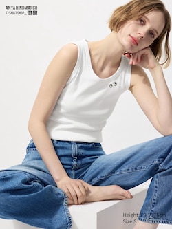 ANYA HINDMARCH Ribbed Tank Top