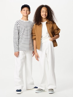 KIDS Wide Fit Straight Jeans