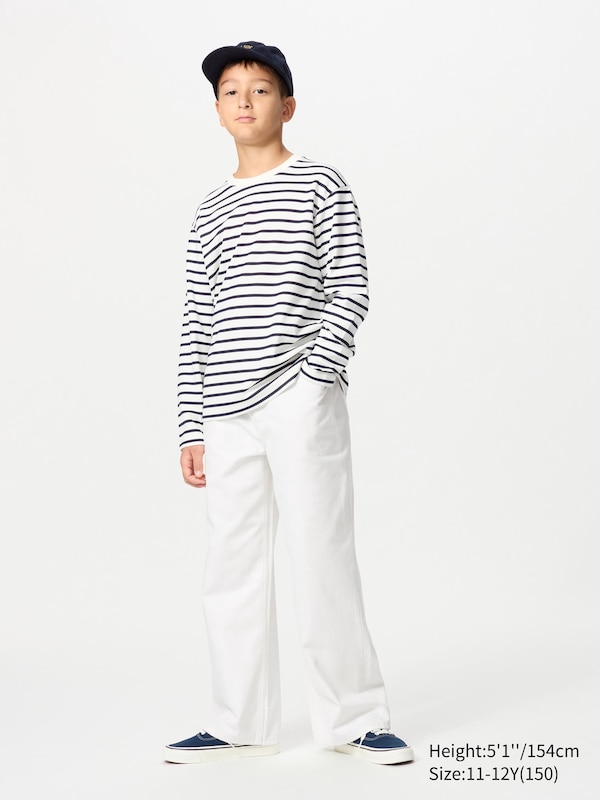 KIDS Wide Fit Straight Jeans