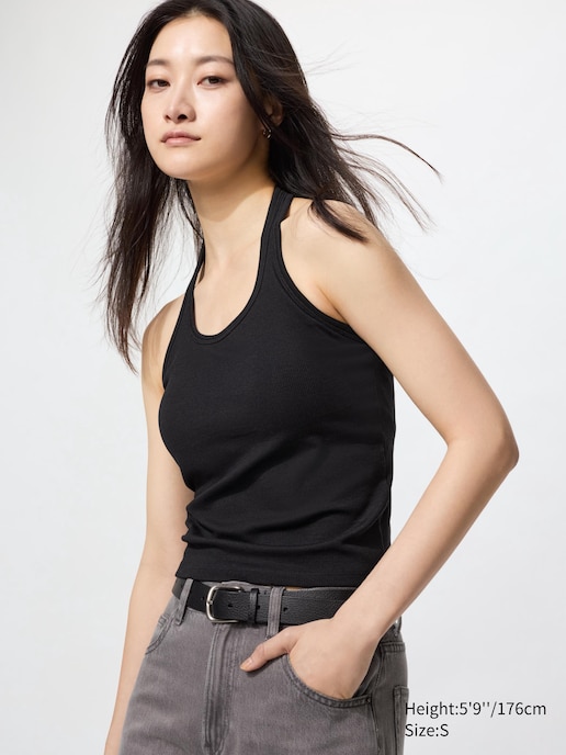 OPEN BACK HALTER BRA TOP