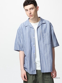 Cotton Linen Short Sleeve Shirt