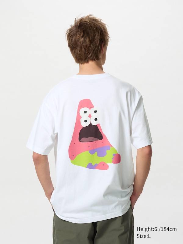 SpongeBob SquarePants Cactus Plant Flea Market UT Graphic T-Shirt