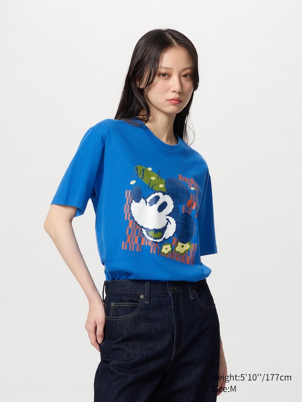Disney’s Mickey Faces UT Graphic T-Shirt
