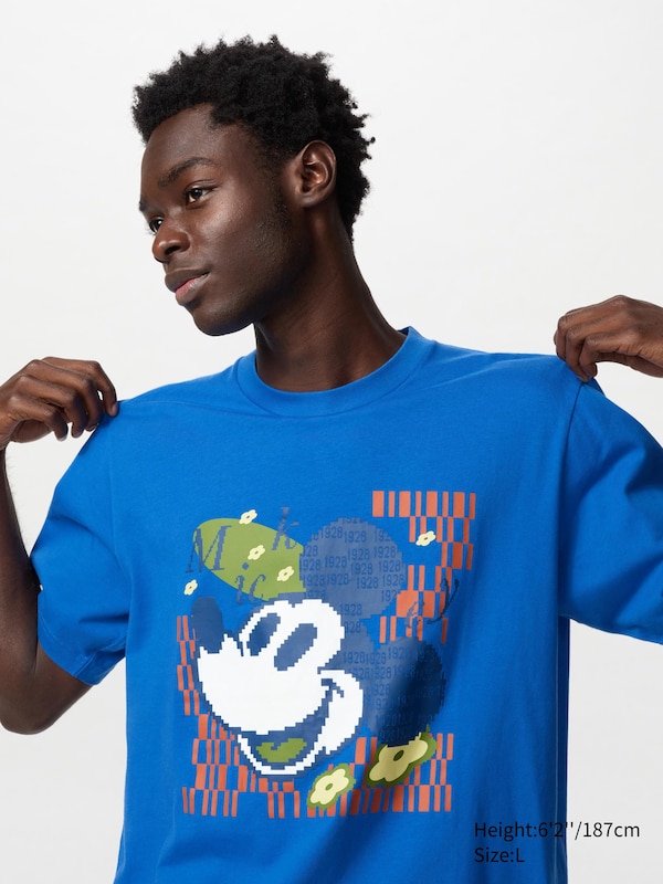 Disney’s Mickey Faces UT Graphic T-Shirt