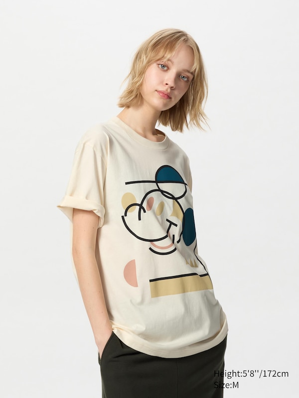 Disney’s Mickey Faces UT Graphic T-Shirt