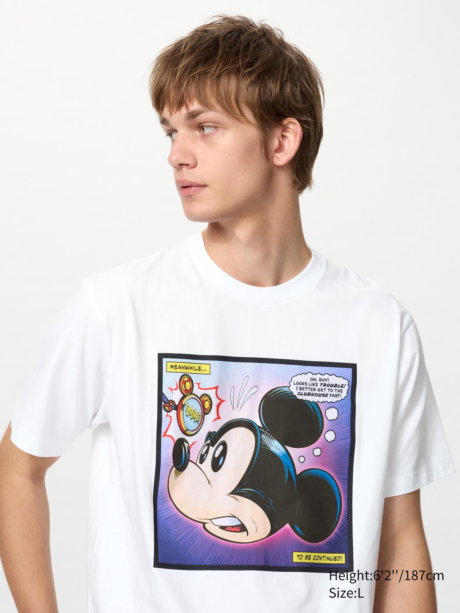 Disney’s Mickey Faces UT Graphic T-Shirt
