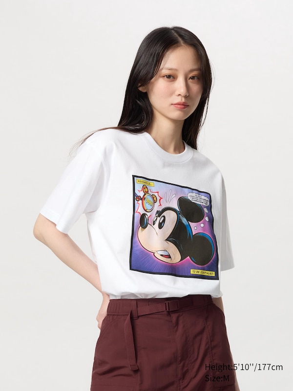 Disney’s Mickey Faces UT Graphic T-Shirt